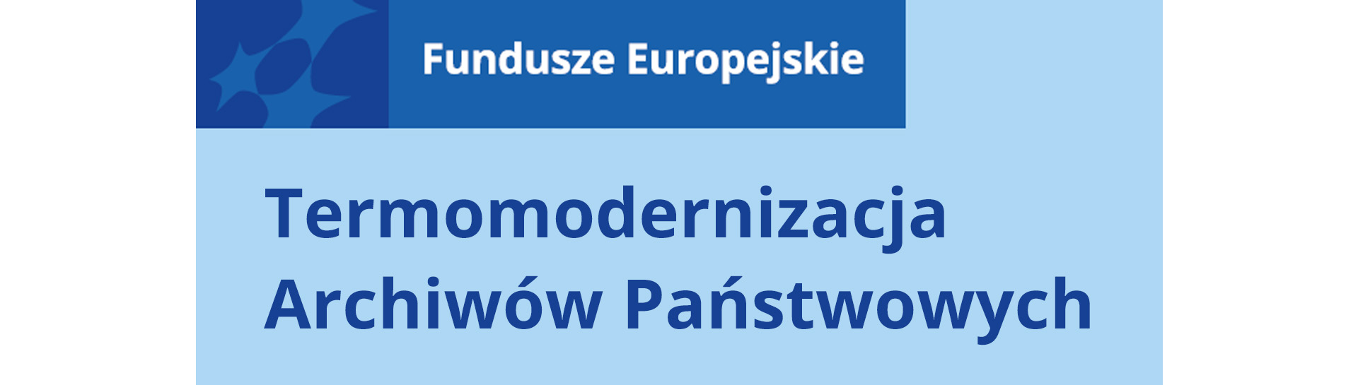 logotyp Funduszy Europejskich z promowanym hasłem